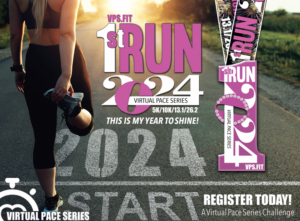 1st RUN 2024 Virtual Pace Series