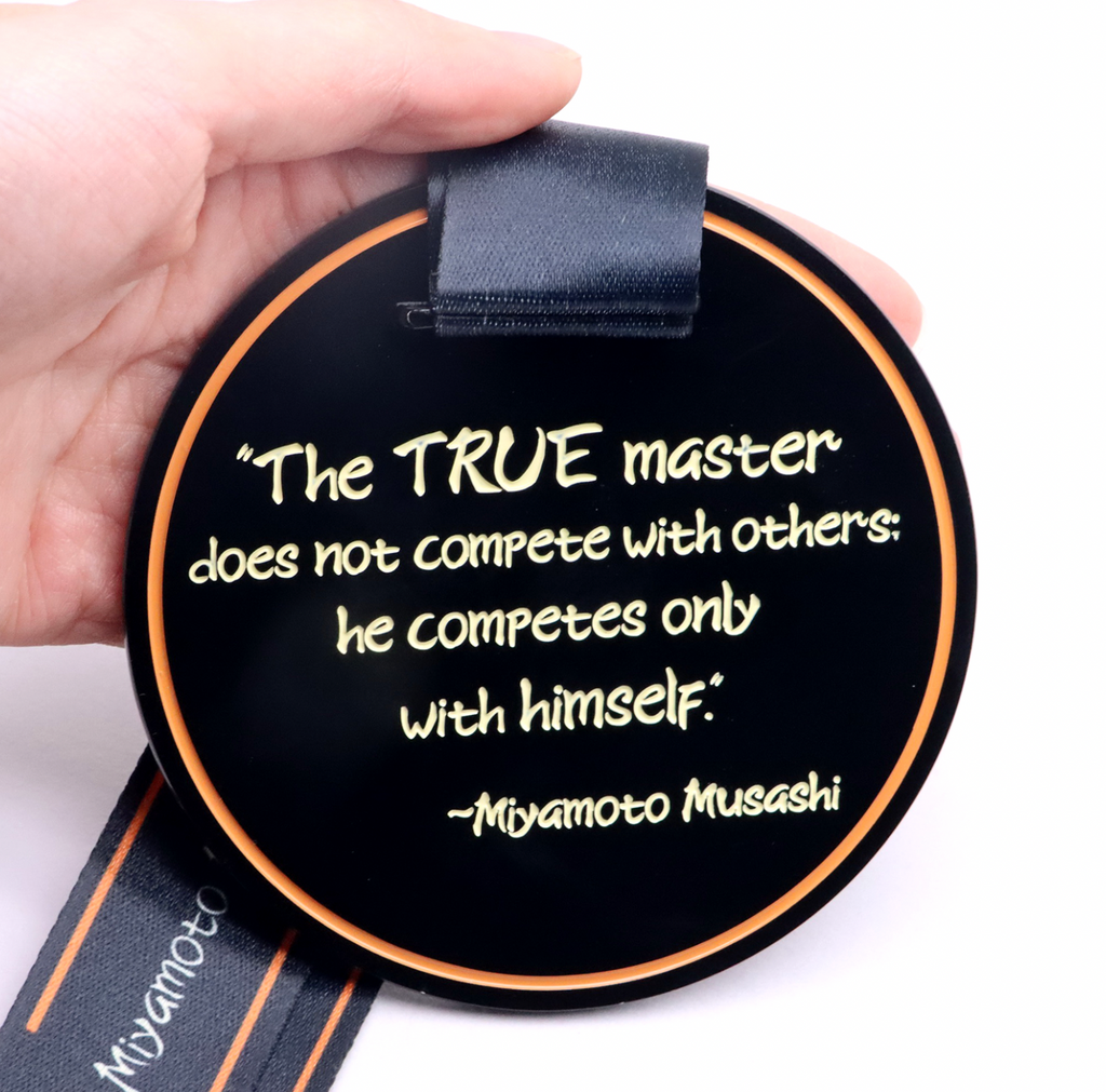 The TRUE master does not compete...