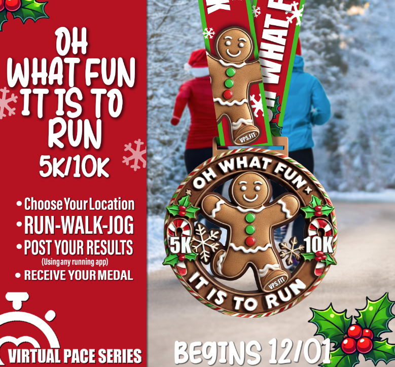 Oh What Fun It Is To Run (Gingerbread Man)