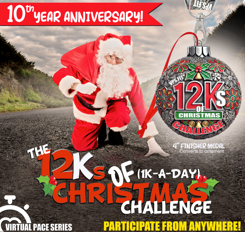 12Ks of Christmas (Anniversary) Virtual Pace Series