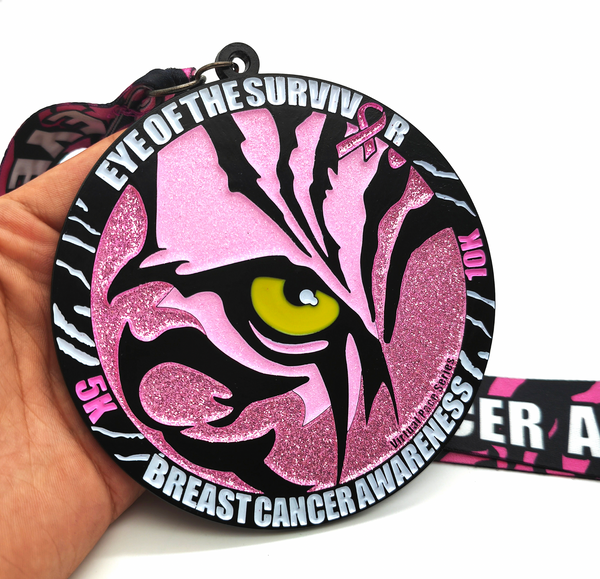 EYE OF THE SURVIVOR (Breast Cancer Awareness)