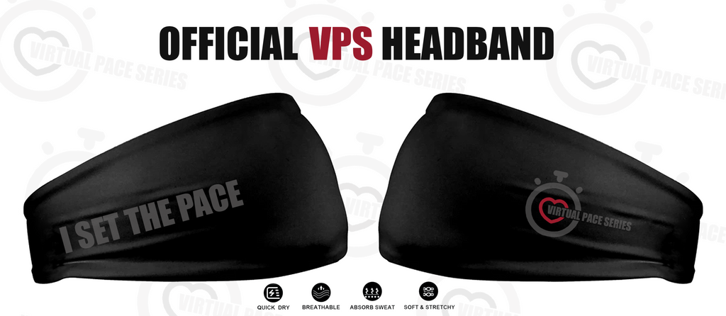 Official "I SET THE PACE" VPS Headband