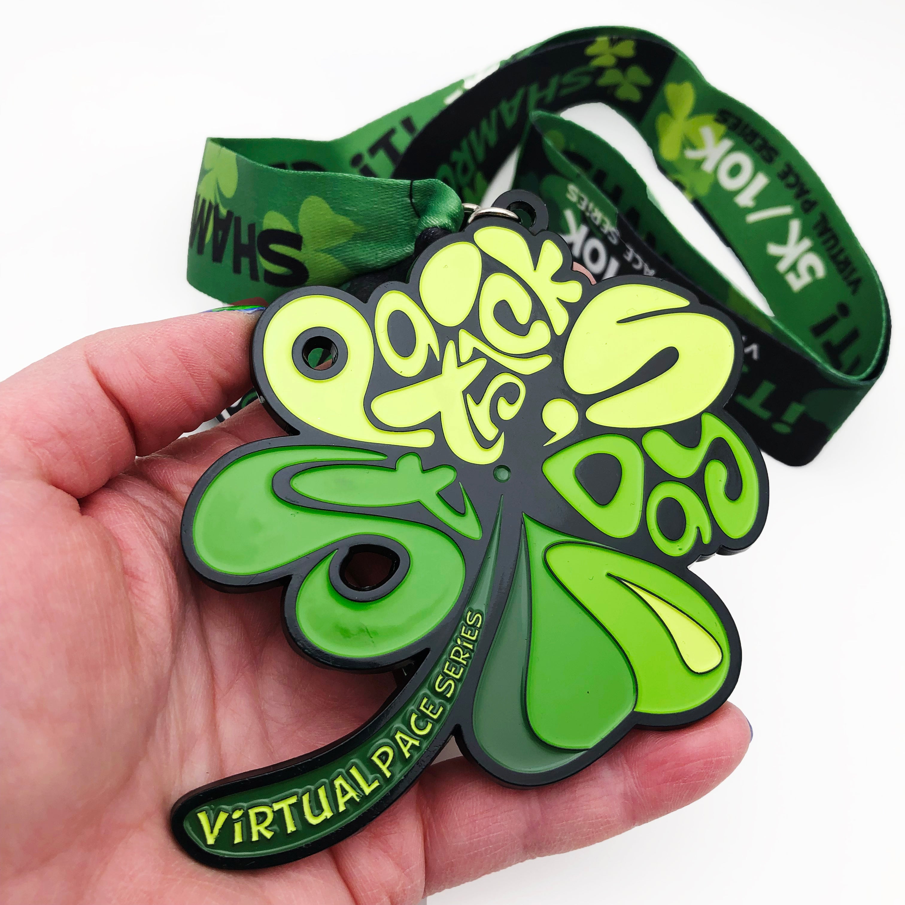 Medal Shamrock Half Marathon 2021 Marathon St Patrick's Run